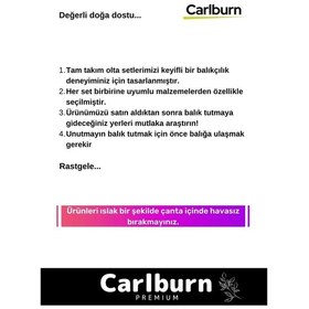 Resim Özel Üretim Şık Taşıma Çantalı Hazır Kurulu Tam Takım Usta Lrf Olta Seti - 3m Kamış Hediyeli 