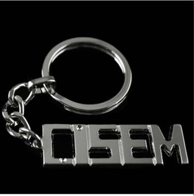 Resim Ilkeshop Çisem İsimli Anahtarlık- Çok Renkli 