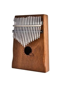 Resim 17 Tuşlar Başparmak Piyano Kalimba Maun Taşınabilir Acemi Piyano 