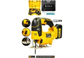 Resim Çift Batarya 10 Pilli Metal Şanzıman Dekupaj Testere Demir Kesme 