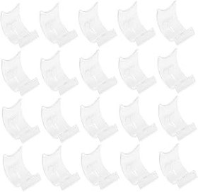 Resim ABOOFAN Çok İşlevli Ekran Standı Şövale Braketi Telefon Braketleri 20 Adet Cep Telefonu Tutucuları Için Plastik Saklama Braketleri 