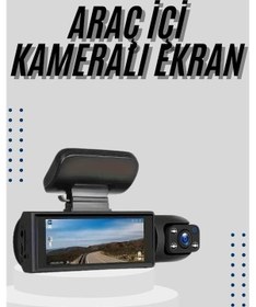 Resim Gld-spt- Çift Kameralı Araç Kamerası Ön Ve Arka Kameralı 