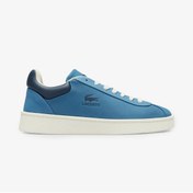 Resim Lacoste Baseshot Pro Leather Erkek Mavi Sneaker 