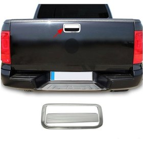 Resim Volkswagen Amarok Krom Bagaj Açma 2010-2015 Paslanmaz Çelik N11.2639 