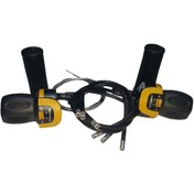 Resim HSGL BİSİKLET GÖSTERGELİ SARI VİTES KOLU 