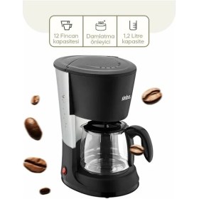 Resim Aesco Sinbo 2'si 1 Arada Filtre Kahve ve Çay Demleme Makinesi 