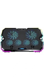 Resim Gamebooster GB-NS10 15-16" Siyah 6-Fanlı Notebook Soğutucu 