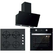 Resim Silverline Ankastre Set - Soho 60CM Davlumbaz - CS5343B01 - BO6504B01 