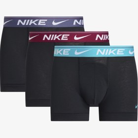 Resim Nike Trunk 3'lü Erkek Siyah Boxer 