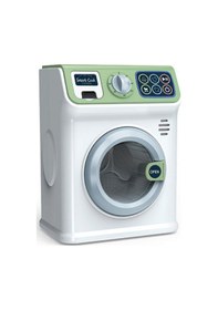 Resim Gerçekçi Sesli Ve Işıklı Dokunmatik Ekranlı Oyuncak Çamaşır Makinesi - Evcilik Seti 