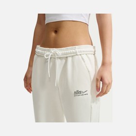 Resim Nike Studio Fleece Mid-Rise Adjustable Cuff Kadın Pantolon 