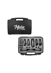 Resim Midex M-drum Kit-7 Davul Mikrofon Seti 7 Parça Akustik Bateri Mikrofonu 