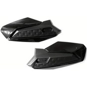 Resim Dream011 Sur Ron Ultra Bee Siyah Karbon Fiber Dışık Koruyucular Off-road Motor El Koruma 