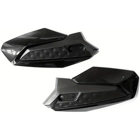 Resim Dream011 Sur Ron Ultra Bee Siyah Karbon Fiber Dışık Koruyucular Off-road Motor El Koruma 