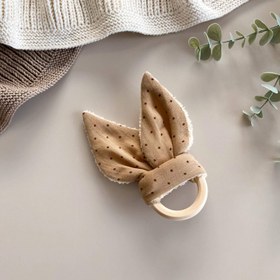 Resim Amigurumi 5 Parça Zürafa Deluxe Bebek Seti - Diş Kaşıyıcı 