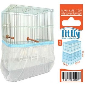 Resim Fit Fly Kapalı Lüx Kuş Kafesi Tülü Small 