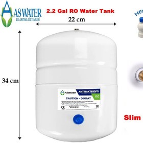 Resim As Water Su Arıtma Cihazı Su Tankı Aw 2.2 Galon 8Lt Litre 