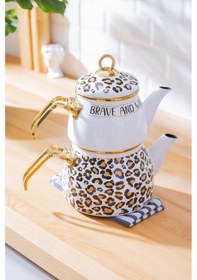 Resim Acar Qualıta - Nova Emaye Çaydanlık Takımı Renkli 