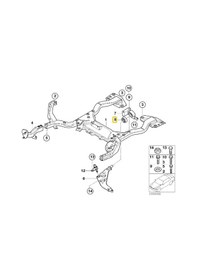 Resim Mini Cooper Uyumluu One Formpart Salıncak Burcu Oem No 3112675755 