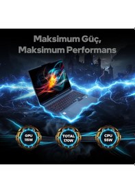 Resim Game Garaj Slayer X7T-5070 C4 i7-14650HX 64 GB 2 TB SSD RTX5070 16" Free Dos Dizüstü Bilgisayar 