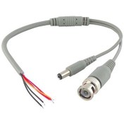 Resim Güvenlik Kamerası İçin Hazır Bnc + Power Jack Soket Kablo 