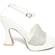 Resim Bestello Taşlı Neolit Taban Kalın Topuklu Ayakkabı 331-887 Kadın Ayakkabı SEDEF 