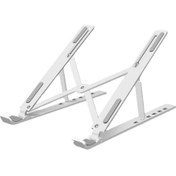 Resim Macbook Notebook Laptop Tablet Aluminyum Stand Masaüstü Tutucu 10-15.6 Inch - AL2909 