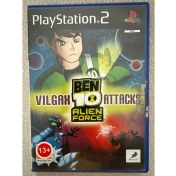 Resim Ps2 Ben 10 Alien Force Vilgax Attacks Orjinal Oyun 