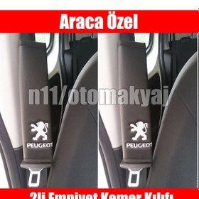 Resim Peugeot Bipper Oto Koltuk Deri Emniyet Kemer Aksesuar Kılıfı 