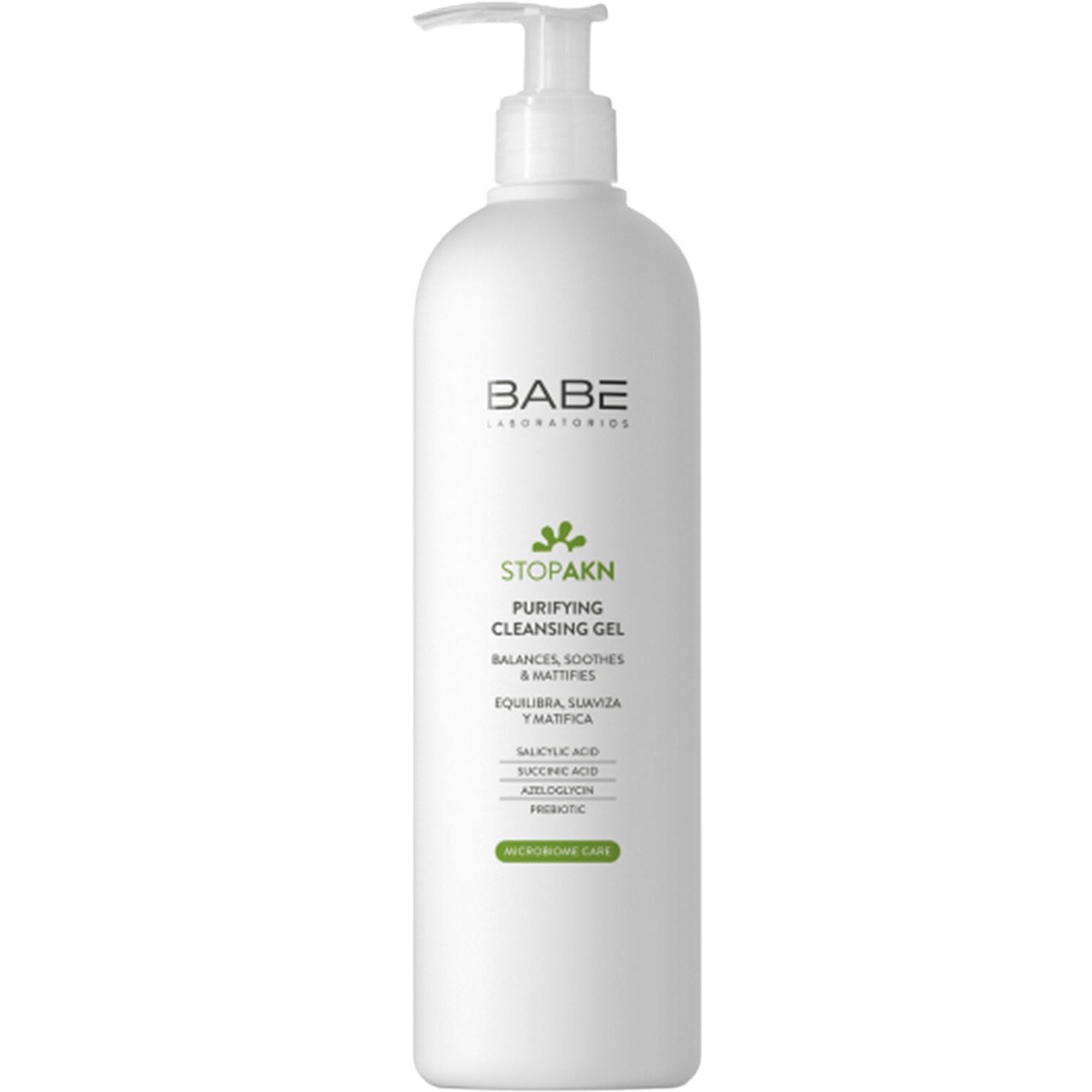 Vionna Laboratories Babé - Stop Akn Yüz Temizleyici, 400 Ml, Akne Tedavisi, Yağlı Cilt ve Cilt Regülasyonu, Microbiome Care | Günlük Kullanım Için Derinlemesine Temizlik ve Matlaştırıcı Fiyatı ve Özelliklerı - Badem