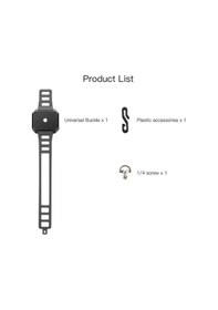 Resim Djı Mavic 2 Pro Sabit Askı Kayış Lamba Tutucu Braket 1/4 Vida 