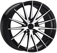 Resim Arceo ARC-S1011-16 8.5x19" -5x112 ET42 73.1 Black Diamond Lisbon Jant 4 Adet Arceo