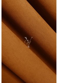 Resim Petek Fon Perde V-1020 Turuncu Turuncu 