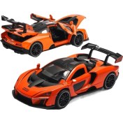 Resim Xiusanping Spor Araba Alaşım Araba Modeli Sesli ve Hafif Çocuk Oyuncakları (Yurt Dışından) 