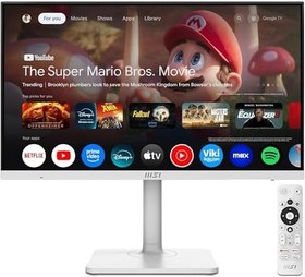 Resim MSI 27 MODERN MD272UPSW, Kurumsal Monitör, UHD, 16:9 Flat, IPS, 60HZ, 1ms Adaptive-Sync, Pivot, Beyaz 