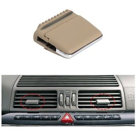 Resim Mercedes-benz S Class W220 1998-2005 İçin Araba Orta Klima Egzoz Anahtarı Kürek, Sol Sürüş Bej 
