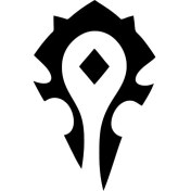 Resim Horde Amblem Duvar Dekor Sticker 40 x 60 cm 