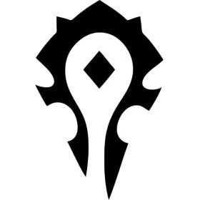 Resim Horde Amblem Duvar Dekor Sticker 40 x 60 cm 