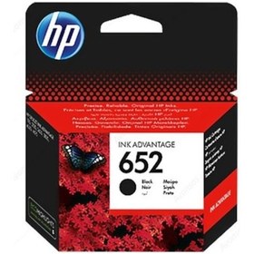 Resim Hp 652 Siyah Mürekkep Kartuşu F6V25Ae 