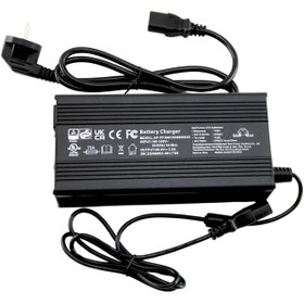 Resim 60 V 20 Ah ( 3amp ) Yüksek Kalite Metal Kasa - Emc Hızlı Şarj Özellikli - Elektrikli Motor Şarj Aleti 