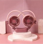 Resim diandiandidi DianDi Şarjlı Boyun ve Masaüstü Fan Vantilatör 2 Kademeli 60 cm 