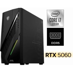 Resim MSI Msı Mag Infinite E1 12TA-081XTR-309 I7-12700KF 32GB 2tb Rtx 5060 8gb W11PRO Masaüstü Oyun Bilgisayarı 