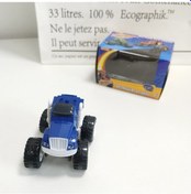 Resim Mavi, Scooter Oyuncakları - Alev Canavarı Off-road, Cyclone Chariot Eylemsizliği Çok Renkli 