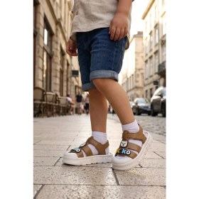 Resim Kiko Kids Jack Hafif Taban Erkek Çocuk Sandalet 