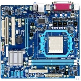 Resim Gigabyte GA-M68M-S2P NVIDIA GeForce 7025 DDR2 1066MHz Soket AM3/AM2+/AM2 Anakart 