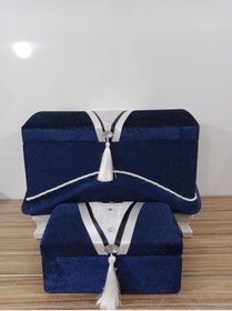 Resim Sandık Dünyası Söz Nişan Bohça Gelin Damat Çeyiz Sandığı 2li 0100l 