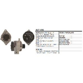 Resim Unıversal Alternatör-mar T.12v 140a Opel Vectra C/astra H Ctdi Unıp No:alt4231u - Remark-alt496 