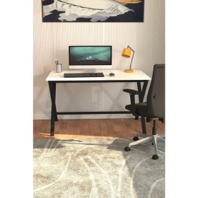 Resim Dekopratik Elıte Oyuncu Masası Çizilmeye Dayanıklı Metal İskelet ve Suntalam Raflar ile Modern Tasarım 