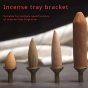Resim 10 Adet Mini Metal Tütsü Yakıcı Aksesuarları - Ters Akış Tütsü Tutucu, Kule & Konik Tütsü Çubuğu Hunileri, Çeşitli Boyutlar için Kokusuz Aromaterapi Yakıcı İçler, Aromaterapi Aksesuarları|Şık Ev Dekoru|Çok Yönlü Tütsü Aksesuarı, Tütsü Çubuğu Tutucu 