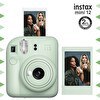 Resim Fujifilm Instax Mini 12 Yeşil Fotoğraf Makinesi ve Fotoğraf Çerçeve Seti 